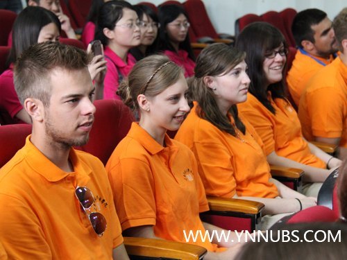 云南师范大学商学院2013年中美夏令营成功开营