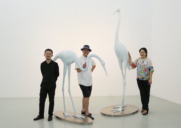 浮墙走音——于凡个展在艾米李画廊开幕