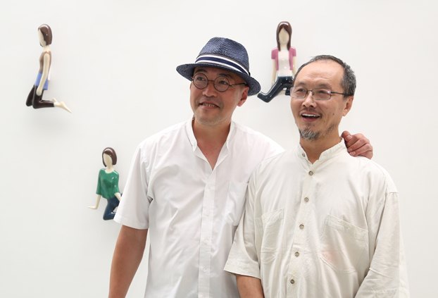 浮墙走音——于凡个展在艾米李画廊开幕