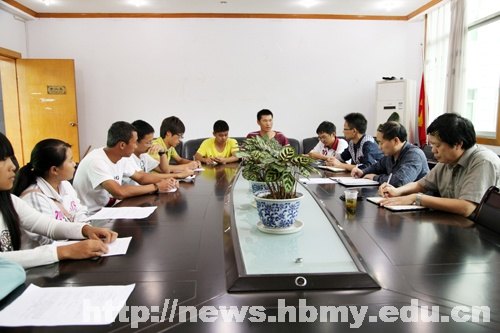 汪兴平访谈信息工程学院师生代表