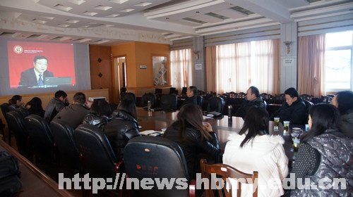 【学习十八大精神】学工处、团委组织学习十八大精神
