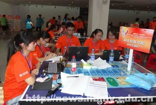 第九届全国大学生沙盘模拟经营大赛落幕 湖北民族学院选手创佳绩