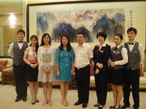 盛夏之情——看望山东旅游职业学院短期实训和首次合作单位实习学生