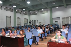 宋德利院长为2013年高职院校旅游专业骨干教师培训班授课