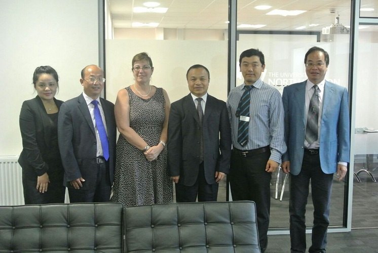 李德豪副校长访问英国北安普顿大学