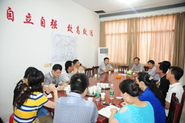 院领导集体到北校区现场办公