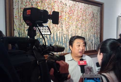 央视等媒体关注报道“意象墨彩•泥火天成”冯林华陶瓷艺术作品