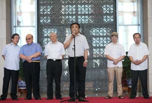 “意象墨彩•泥火天成”冯林华陶瓷艺术作品展在北京国家博物馆开幕