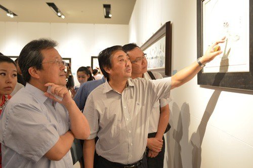 “意象墨彩•泥火天成”冯林华陶瓷艺术作品展在北京国家博物馆开幕