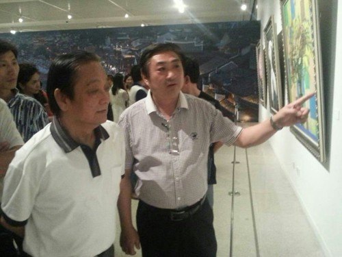 “意象墨彩•泥火天成”冯林华陶瓷艺术作品展在北京国家博物馆开幕