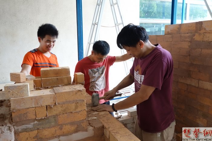 设计学院陶瓷工作室引进无烟柴窑