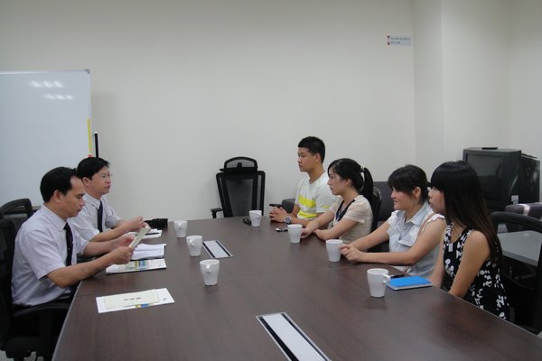 曾祥辉书记参访台湾中原大学