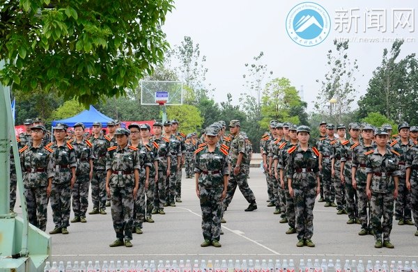 【图说科大】军训进行时