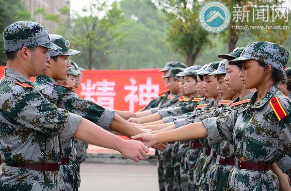 【图说科大】军训进行时