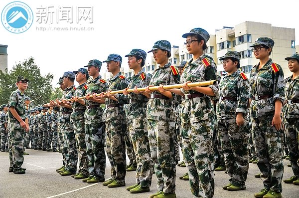【图说科大】军训进行时