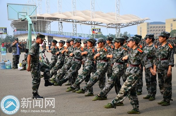 【图说科大】军训进行时
