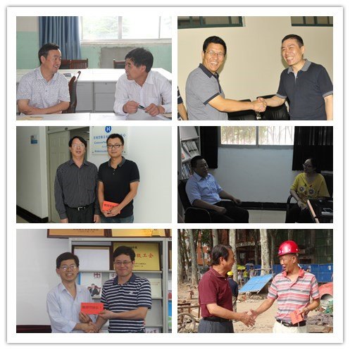 校领导教师节走访慰问教师代表