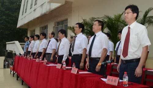 湖北工业大学2013年新生开学典礼暨军训动员大会隆重举行