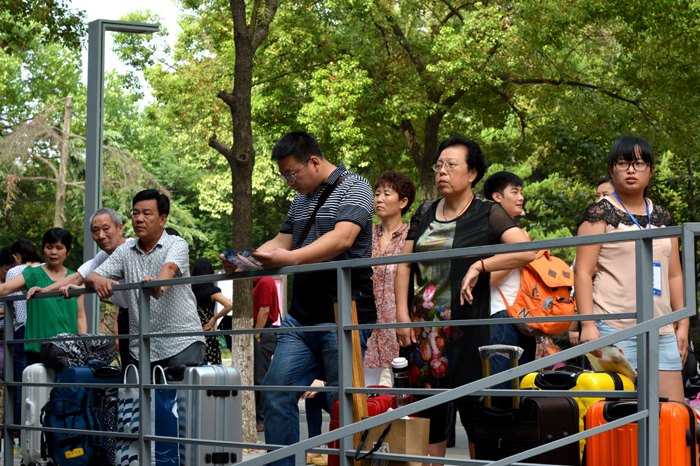 南京艺术学院迎来2013级新同学