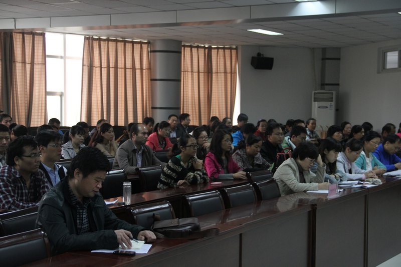 许昌学院2013年教师课堂教学大奖赛隆重开幕