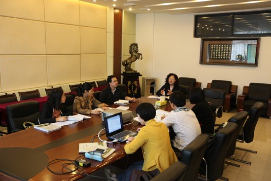 学院学习、研讨省教育评估院专业建设抽检预访反馈意见