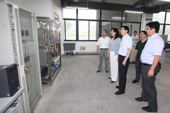 省教育评估院专家来院开展专业建设抽检预访工作