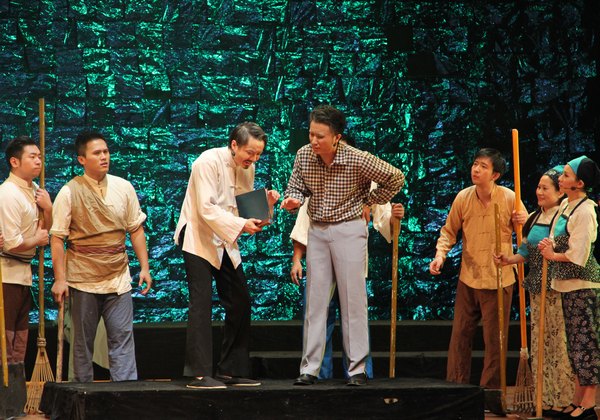 省高雅艺术进校园来台州学院进行歌舞剧专场演出