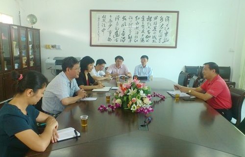 许玩宏副院长到旅游系调研