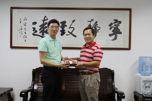 台湾两高校来访惠州学院