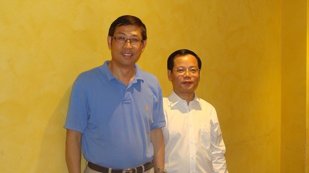 王恒胤副书记拜访澳华达集团吴飞鹏董事长