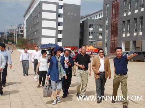 省政协教科文卫领导到云南师范大学商学院调研
