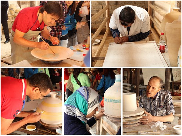 中非陶瓷文化艺术交流项目系列报道之七——釉上彩装饰交流活动在三宝举行