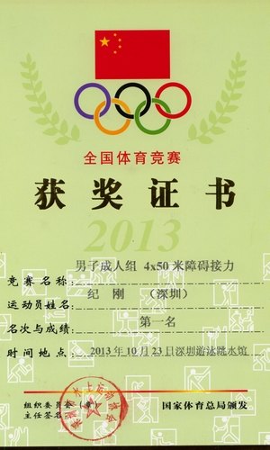 惠州学院纪纲老师囊获第十五届全国救生锦标赛八项大奖