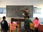郑州大学研究生赴林州结对帮扶村开展支教活动