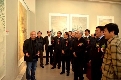 许昌学院隆重举办许昌学院首届工笔画学术邀请展
