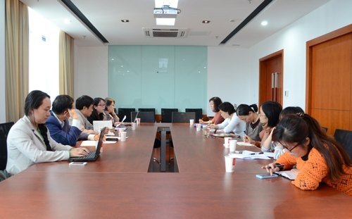 市教卫工作党委第二督导组来校召开督导单位联络员工作会议