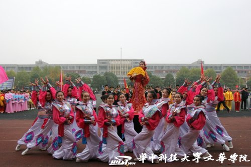 【运动会】华中科技大学文华学院第九届大学生运动会开幕