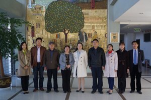 济宁市技师学院副院长兰青一行来山东旅游职业学院参观考察