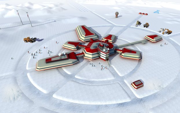 中央美术学院签约“中国南极维多利亚地考察站概念设计”