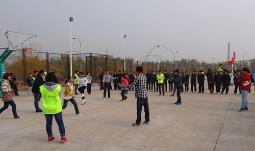 建环系举办第四届“跳跃的青春”跳绳大赛