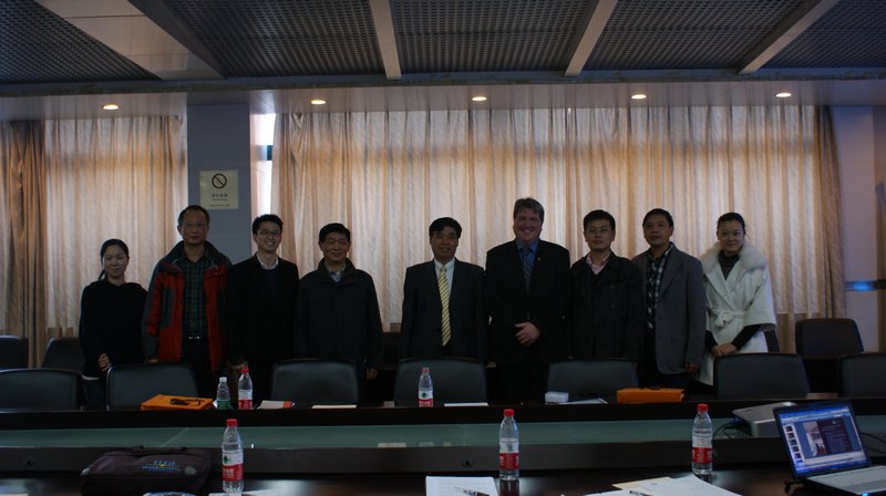 英国安格利亚鲁斯金大学代表团来访湖北工业大学
