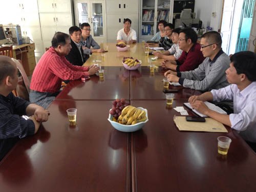 华南农业大学水利与土木工程学院党委书记龙泽华一行来广东石油化工学院交流
