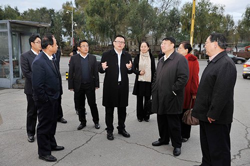 中国民办教育协会会长王佐书莅临长春建筑学院参观考察