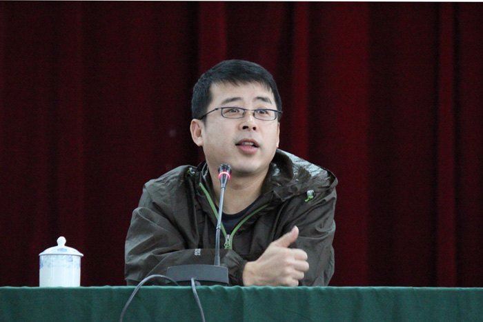 【60周年校庆专题】中央电视台著名主持人邱孟煌回母校作励志报告