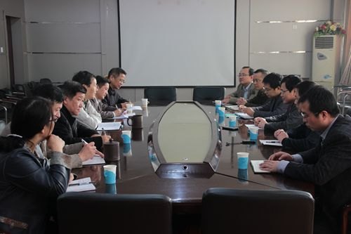 龚发云考察指导商贸学院项目式教学改革工作