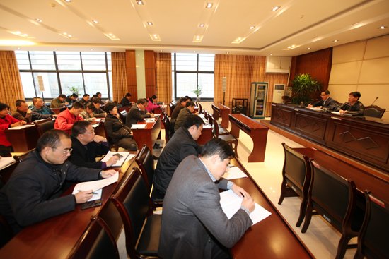 南京理工大学泰州科技学院召开2014届毕业设计(论文)工作动员会