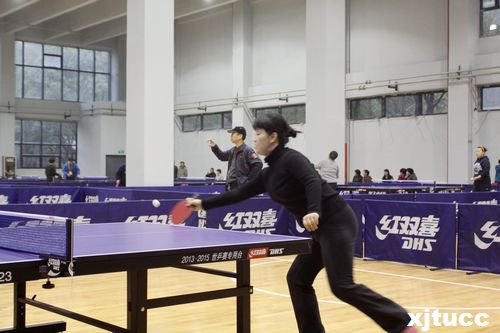 西安交通大学城市学院乒乓球队在交大2013年教职工乒乓球比赛中再创佳绩