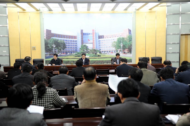 滨州学院召开2014年招飞工作会议