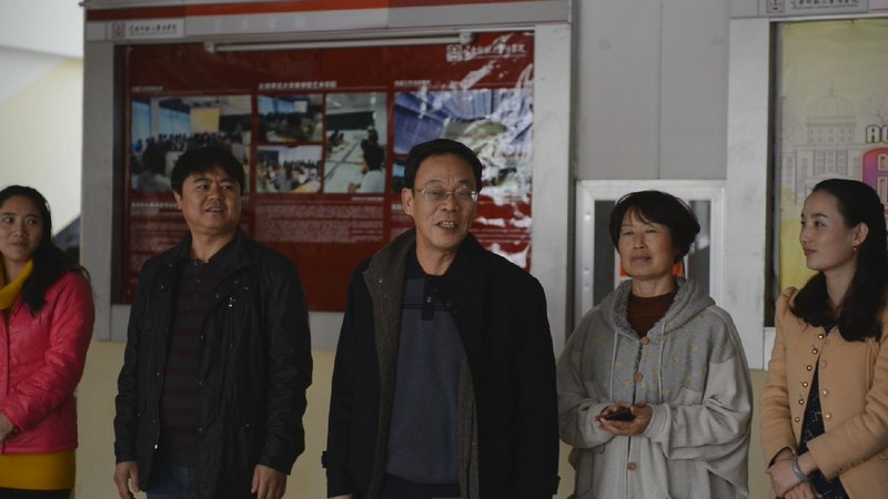 云南师范大学商学院学子导演微电影《面具》举行开拍仪式