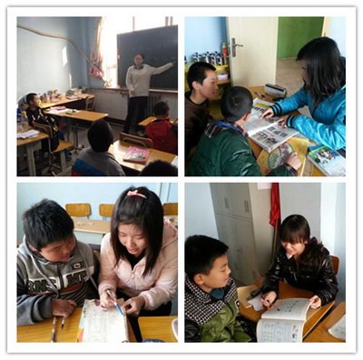 工学绿叶支教团携手学生党支部共同支教